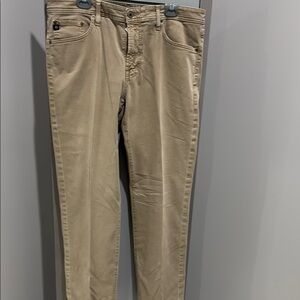 AG Adriano Goldschmied Tan Chinos